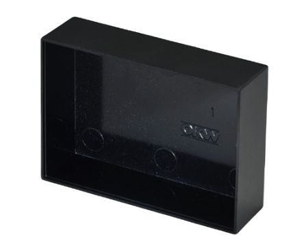 OKW Black PF Potting Box, 70 x 50 x 20mm [A8070200]; 283-2091