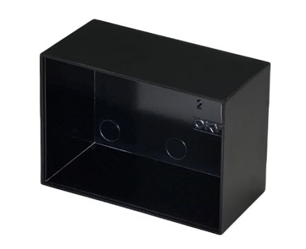OKW Black PF Potting Box, 70.6 x 50.4 x 20mm [A8070350]; 283-2092