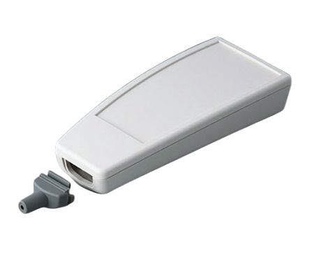 OKW A90 Series Off White ABS Hand Held Case, IP65, 140 x 62.7 x 30.5mm [A9067147]; 283-2098