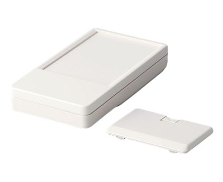 OKW A90 Series Off-White ABS Hand Held Case, IP54, 120 x 65 x 22mm [A9072127]; 283-2101