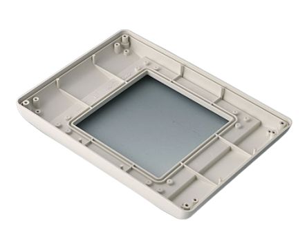 OKW B404 Series Off White ABS General Purpose Enclosure, IP54, 225 x 165 x 25.5mm [B4044707]; 283-2131