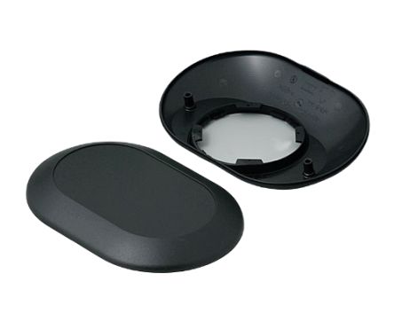 OKW B501 Series Black ABS General Purpose Enclosure, Flanged, 160 x 38 x110mm [B5015209]; 283-2134