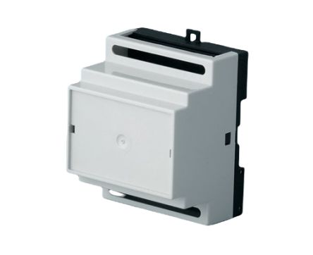 OKW Enclosure DIN Rail Enclosure Type B650 Series , 35 x 86 x 58mm, PC/PPO DIN Rail Enclosure [B6503111]; 283-2136