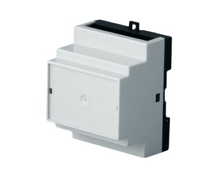 OKW Enclosure DIN Rail Enclosure Type B650 Series , 35 x 86 x 58mm, PC/PPO DIN Rail Enclosure [B6503112]; 283-2137