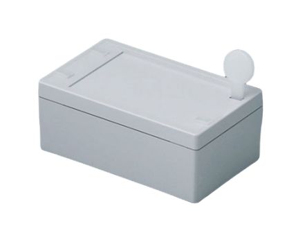 OKW C300 Series Grey ABS General Purpose Enclosure, IP65, Light Grey Lid, 60 x 100 x 40mm [C3006101]; 283-2156