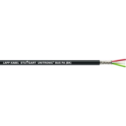 Lapp Bus Cable, 2 Cores, Screened, 100m, PROFIBUS Cable [2170235]; 283-2183