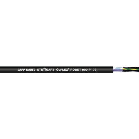Lapp 28170 Control Cable, 2 Cores, 1 mm², Screened, 100m, Black Thermoplastic Elastomers TPE Sheath, 17 AWG [28170]; 283-2192