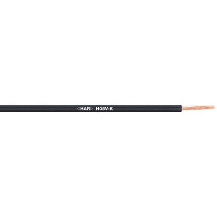Lapp 45200 Control Cable, 1 Cores, 1.5 mm², Unscreened, 100m, Red, 16 AWG [4520041S]; 283-2206