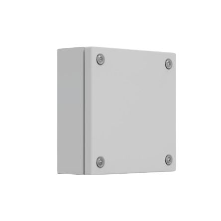 nVent HOFFMAN STB Series Grey Steel Junction Box, IP66, 200 x 200 x 120mm [STB202012]; 283-2272