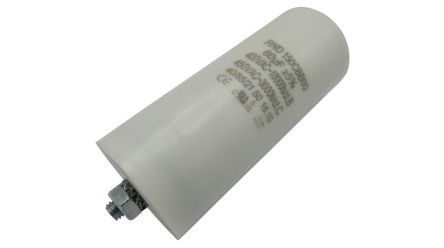 RND Polypropylene Film Capacitor, 450V ac, 60μF, Threaded Bolt [RND 150CBB6060UF450V]; 283-2285