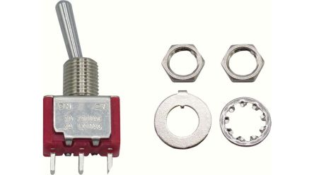 RND Toggle Switch, Panel Mount, On-On, 1CO, Solder Lug Terminal, 28 V dc, 125 V dc, 250 V dc [RND 210-00494]; 283-2583