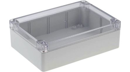 Plastic Enclosure 121x171x55mm Light Gre [RND 455-00185]; 283-2875