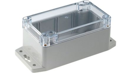 Plastic Enclosure 66.4x145x55mm Light Gr [RND 455-00239]; 283-2903