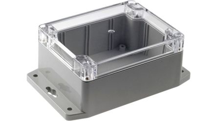 Plastic Enclosure 90x115x55mm Light Grey [RND 455-00240]; 283-2904