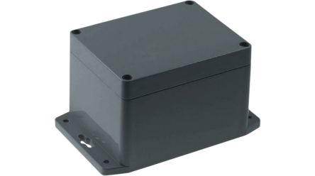 Plastic Enclosure 90x115x80mm Dark Grey [RND 455-00251]; 283-2909