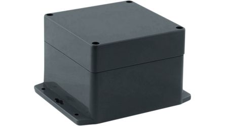 Plastic Enclosure 120x120x90mm Dark Grey [RND 455-00274]; 283-2918