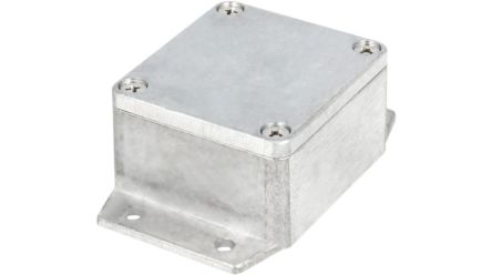 RND RND 455 Series Aluminium Aluminium Alloy Enclosure, IP65, Flanged, Aluminium Lid, 64 x 58 x 35mm [RND 455-00415]; 283-2939