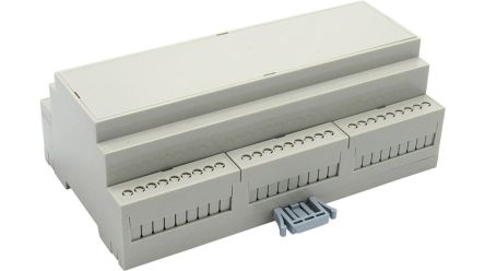 RND DIN-Rail Module Box Enclosure Type RND 455 Series , 159.5 x 90.2 x 57.5mm, ABS DIN RAIL Enclosure Box [RND 455-00538]; 283-2973