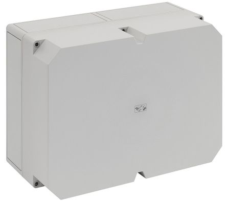 Spelsberg TK PS Series Grey Polystyrene General Purpose Enclosure, IP66, IK07, Grey Lid, 165 x 361 x 254mm [11091201]; 283-3958
