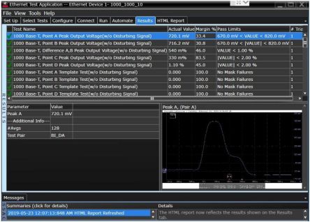 Keysight Technologies Oscilloscope Analysis Oscilloscope Software for Use with Infiniium Series [D9010ETHC]; 283-4780
