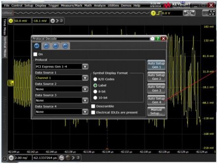 Keysight Technologies Oscilloscope Analysis Oscilloscope Software for Use with Infiniium Series [D9010PCIP]; 283-4792
