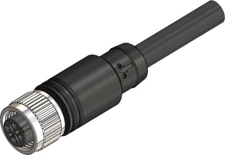 RS PRO Straight Female 4 way M12 to Actuator/Sensor Cable, 1m [0]; 283-4880