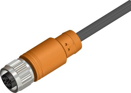RS PRO Straight Female 4 way M12 to Actuator/Sensor Cable, 10m [0]; 283-4891