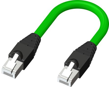 RS PRO, 10m Cat5e, Green RJ45 to Male RJ45 Female [0]; 283-4991