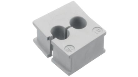 Icotek Grey Elastomer Cable Grommet QT 2/6 [QT 2/6]; 283-6499