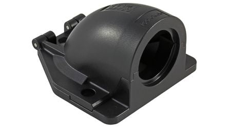 Icotek Cable Entry, Conduit Fitting, Polycarbonate, Black [CONFIX-FWS-B16]; 283-6857