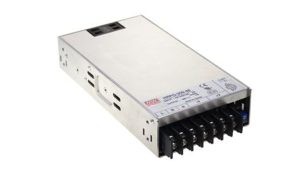 MEAN WELL Switching Power Supply, HRP-300-12, 14V dc, 27A, 324W, 1 Output, 264V ac Input Voltage [HRP-300-12]; 283-7470