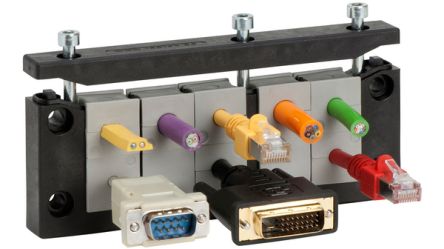 Icotek Polyamide Cable Trunking Frame, 147 x 19 x 58mm, KEL [KEL-ER 24/10]; 283-7579