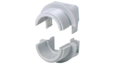 Icotek KVT Series Grey Polycarbonate Cable Gland, M63 Thread, IP54 [KVT 63/4]; 283-7614