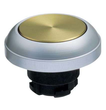 Schmersal EX-RDT Series Yellow Momentary Push Button Head, 22.3mm Cutout, IECEx [EX-RDTGB]; 283-8257