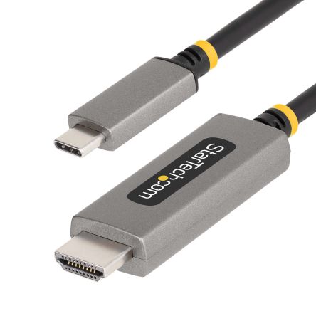 StarTech.com USB C to HDMI Adapter Cable, USB C, - 8K @ 60Hz [134B-USBC-HDMI211M]; 283-8299