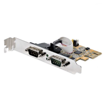 StarTech.com 2 Port PCIe PCI Express Serial Card [21050-PC-SERIAL-LP]; 283-8303