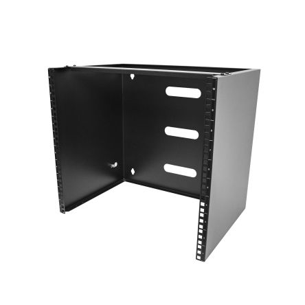 StarTech.com RACK-10U Series Black 10U Steel Server Rack , 20.5 x 16.7 x 19.7cm [RACK-10U-14-BRACKET]; 283-8319