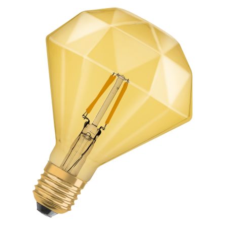 LEDVANCE Vintage 1906 LED E27 LED Bulbs 4 W(40W), 2400K, Warm Glow, Bulb shape [4058075091955]; 283-8339