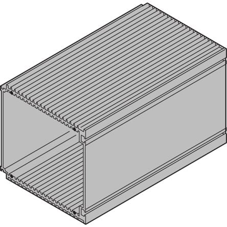 nVent SCHROFF 30809 Series Cover for Use with Cassettes, 5 Piece(s), 220 x 71.12 x 133.35mm [30809-674]; 283-8379
