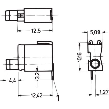nVent SCHROFF 69004 Series Socket for Use with Front Panels, 100 x 160mm [69004-130]; 283-8417