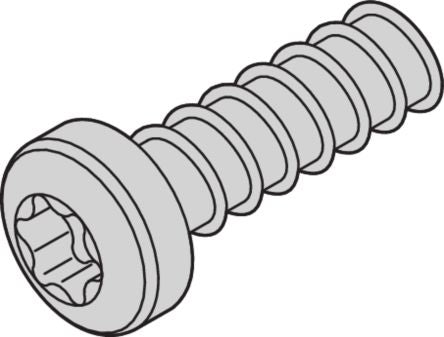 nVent SCHROFF Guide Rail Screw for Use with Front Panels [24560-157]; 283-9191