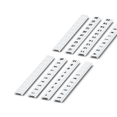 Phoenix Contact, ZBF Marker Strip for use with  for use with Terminal Blocks [0810876:0041]; 283-9909