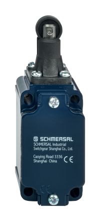 Schmersal EX-T Series Roller Plunger Safety Interlock Switch, IP65, Aluminium Housing, 230V ac ac Max, 4A Max [EX-TR 335-12Z-3G/D]; 284-0218