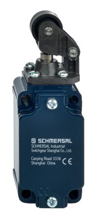 Schmersal EX-T Series Roller Lever Safety Interlock Switch, IP65, Aluminium Housing, 230V ac ac Max, 4A Max [EX-T1K 335-12Z-3G/D]; 284-0220