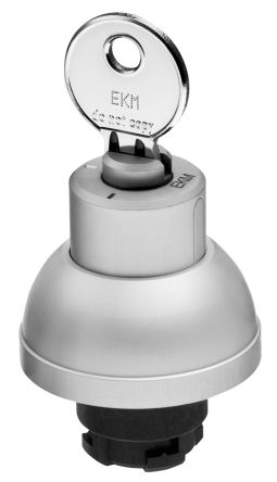 Schmersal Key Selector Switch - (SPST) 22.3mm Cutout Diameter, Illuminated 2 Positions [EX-RSS21S12]; 284-0282