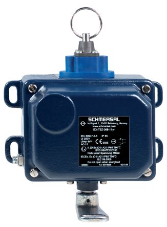 Schmersal EX-T3Z Rope Pull Switch, 50m, 1NC/1NO, Dual Direction [EX-T3Z 068-11YR-1637]; 284-0303