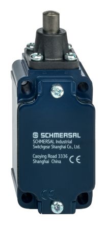Schmersal EX-T Series Plunger Safety Interlock Switch, 1NO/1NC, IP65, Die Cast Zinc Housing, 230V ac ac Max, 4A Max [EX-TS335-11Y]; 284-0312