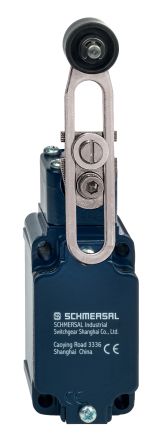 Schmersal EX-T Series Rod Actuator, 1NO/1NC, IP65, Die Cast Zinc Housing, 230V ac ac Max, 5A Max [EX-T4V7H335-11Y]; 284-0319