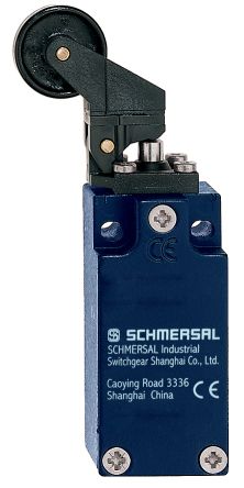 Schmersal EX-Z Series Roller Lever Actuator, 1NO/1NC, IP67, Die Cast Zinc Housing, 230V ac ac Max, 4A Max [EX-Z4K 235-11Z-3D]; 284-0344