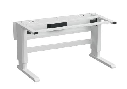 Treston 10349018P Epoxy Powder Coated Steel (Frame) Workbench, 400kg Max Load, Adjustable Height, 700 → 1100mm x [10349018P]; 284-0386